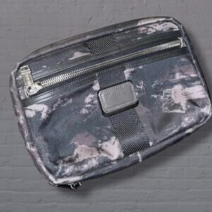 Tumi Alpha Bravo Reno Hanging Travel Dopp Kit Toiletry Bag Black Camo 103527